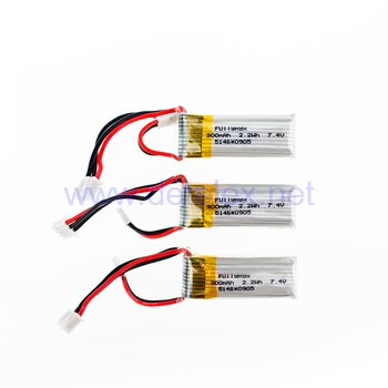 XK-A600 airplance parts battery 3pcs/pack - Click Image to Close